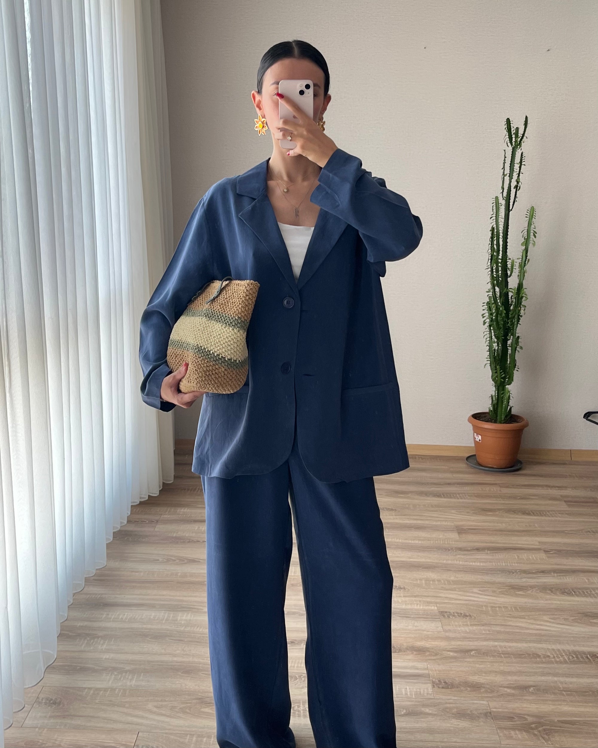 Blazer Takım (Lacivert)