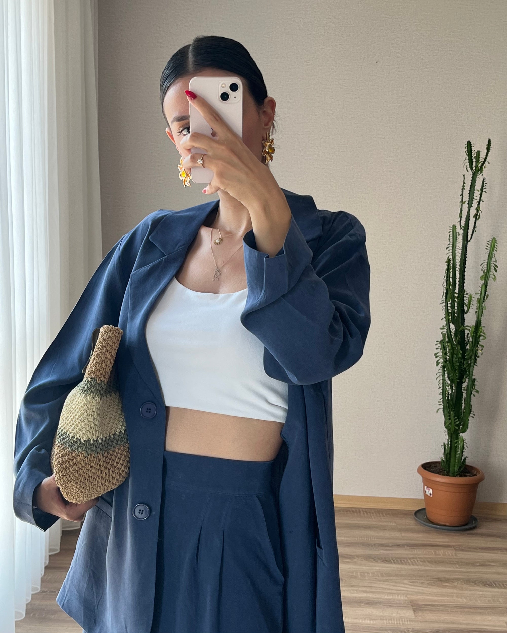 Blazer Takım (Lacivert)